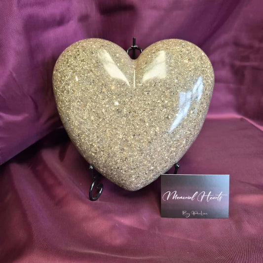 XL Memorial Heart 'groot' — een volwaardig alternatief voor de urn