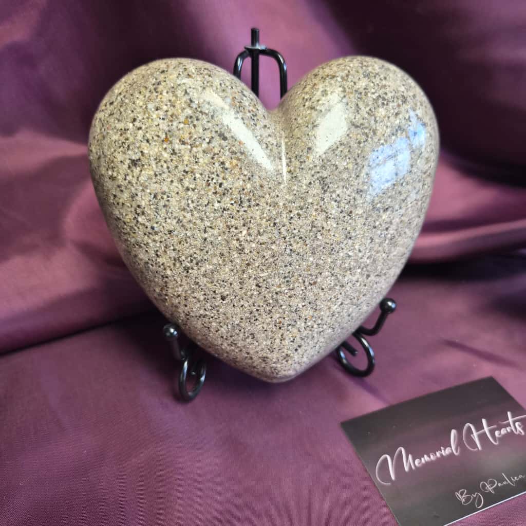Kleine XL Memorial Heart — balans tussen groot en klein