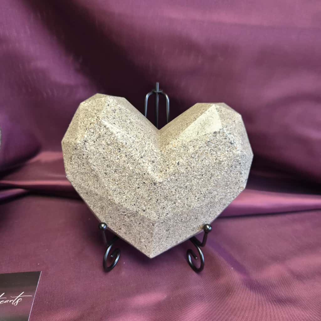 Kleine XL Memorial Heart — balans tussen groot en klein