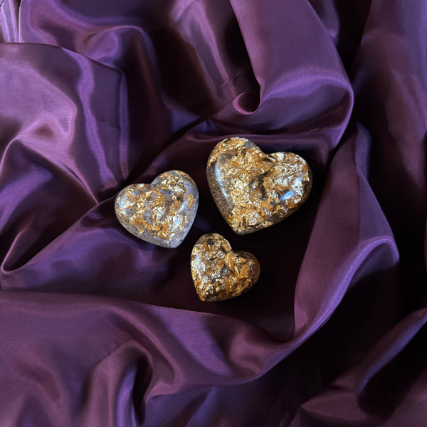 Extra Harten met goud/zilver