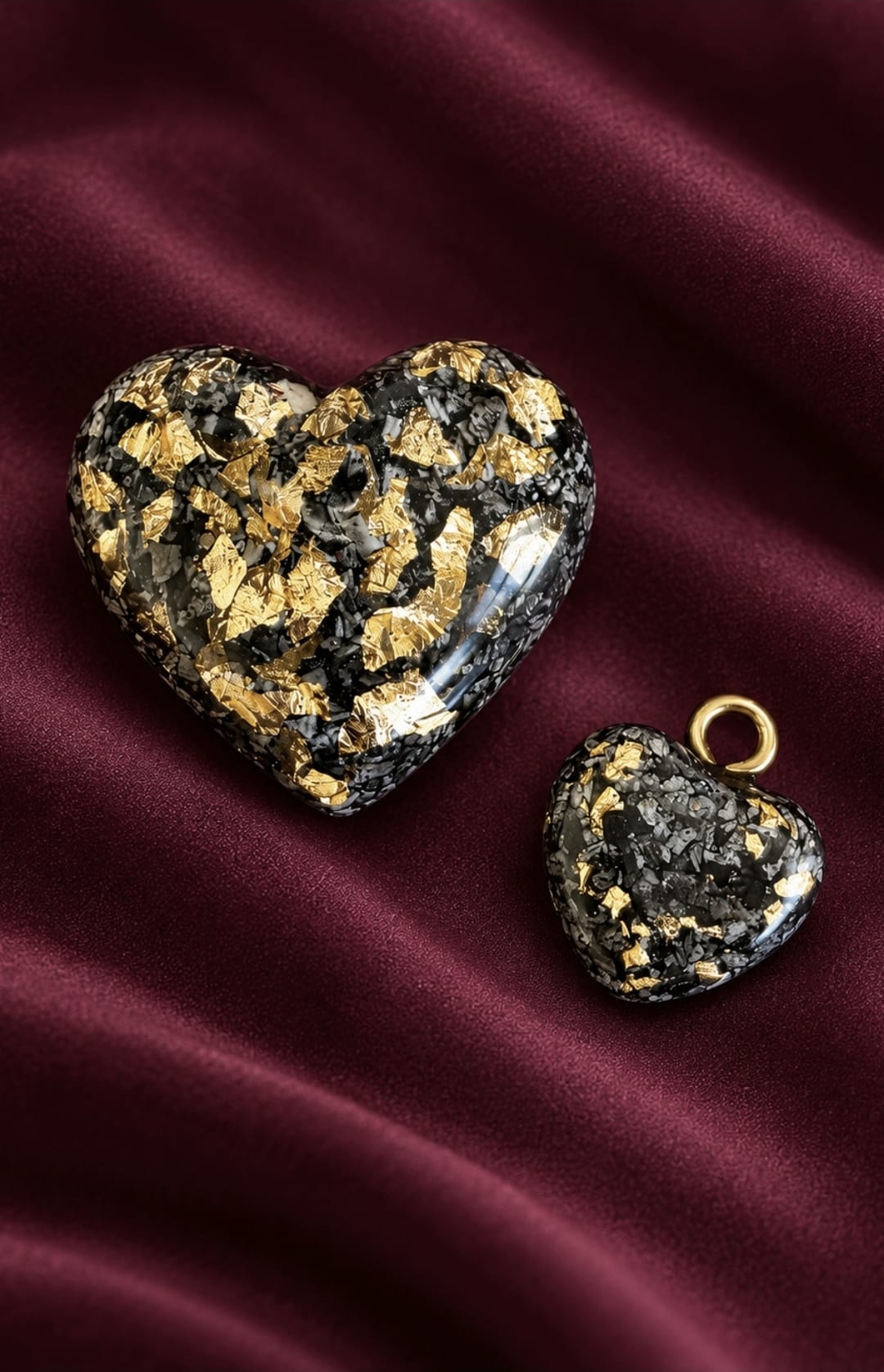 Extra Harten met goud/zilver